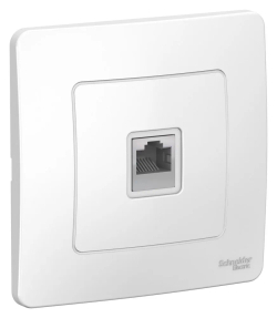 BLANCA С/У РОЗЕТКА компьютерная RJ45, кат.5E, БЕЛЫЙ
