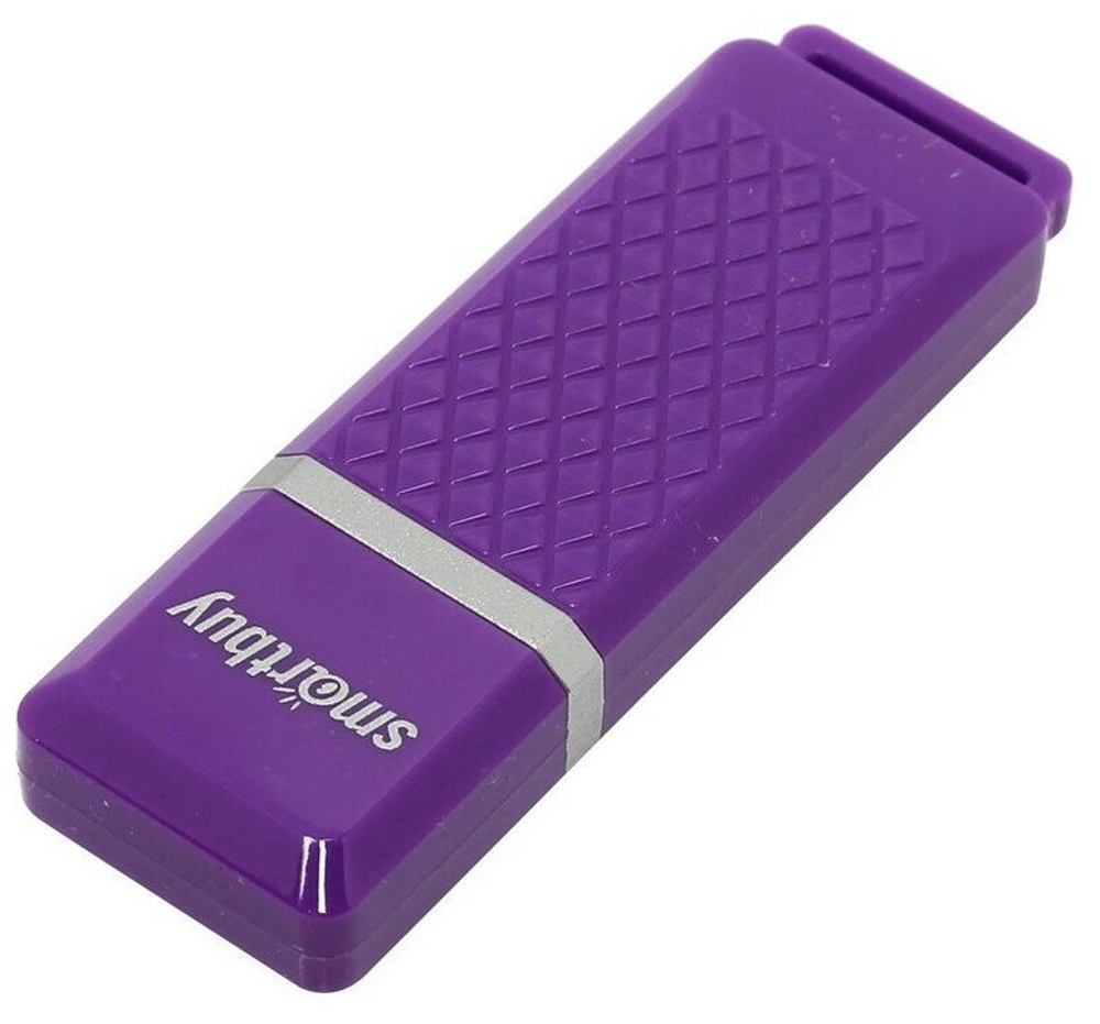 USB флеш накопитель 4 Gb SmartBuy Quartz (SB4GBQZ-V), фиолетовый