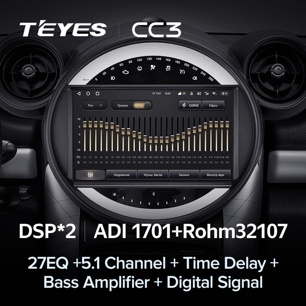 Teyes CC3 9"для BMW Mini 2010-2016