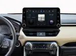 Магнитола для Toyota RAV4 50 2019-2024+ (рынок РФ и ОАЭ) - Kuberg ZF-6028-DSP монитор 11.8" с крутилками на Android 9