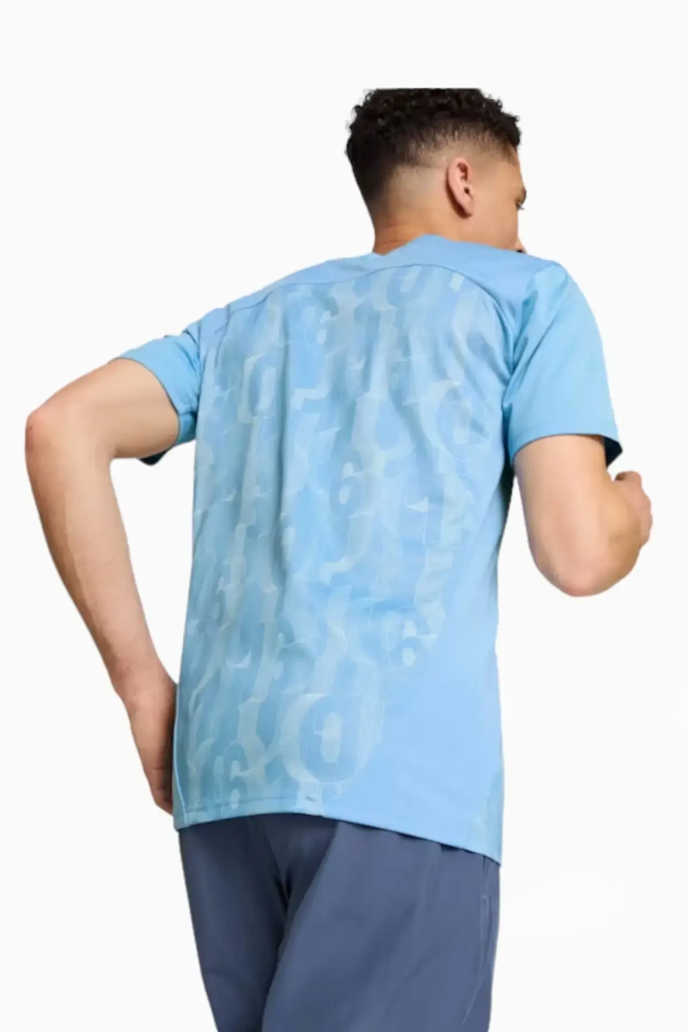 Футболка Puma Manchester City 24/25 Pre-Match - голубой