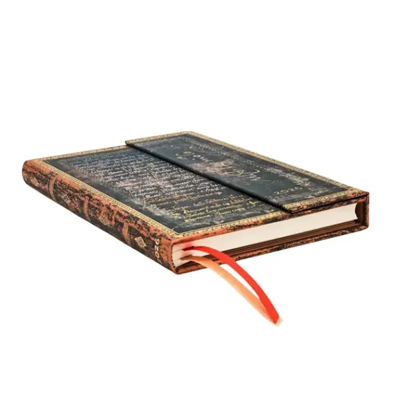 Gündəlik/Ajanda/Ежедневник/Diary 2026 DP 12 / Michelangelo, Handwriting / Midi / Verso