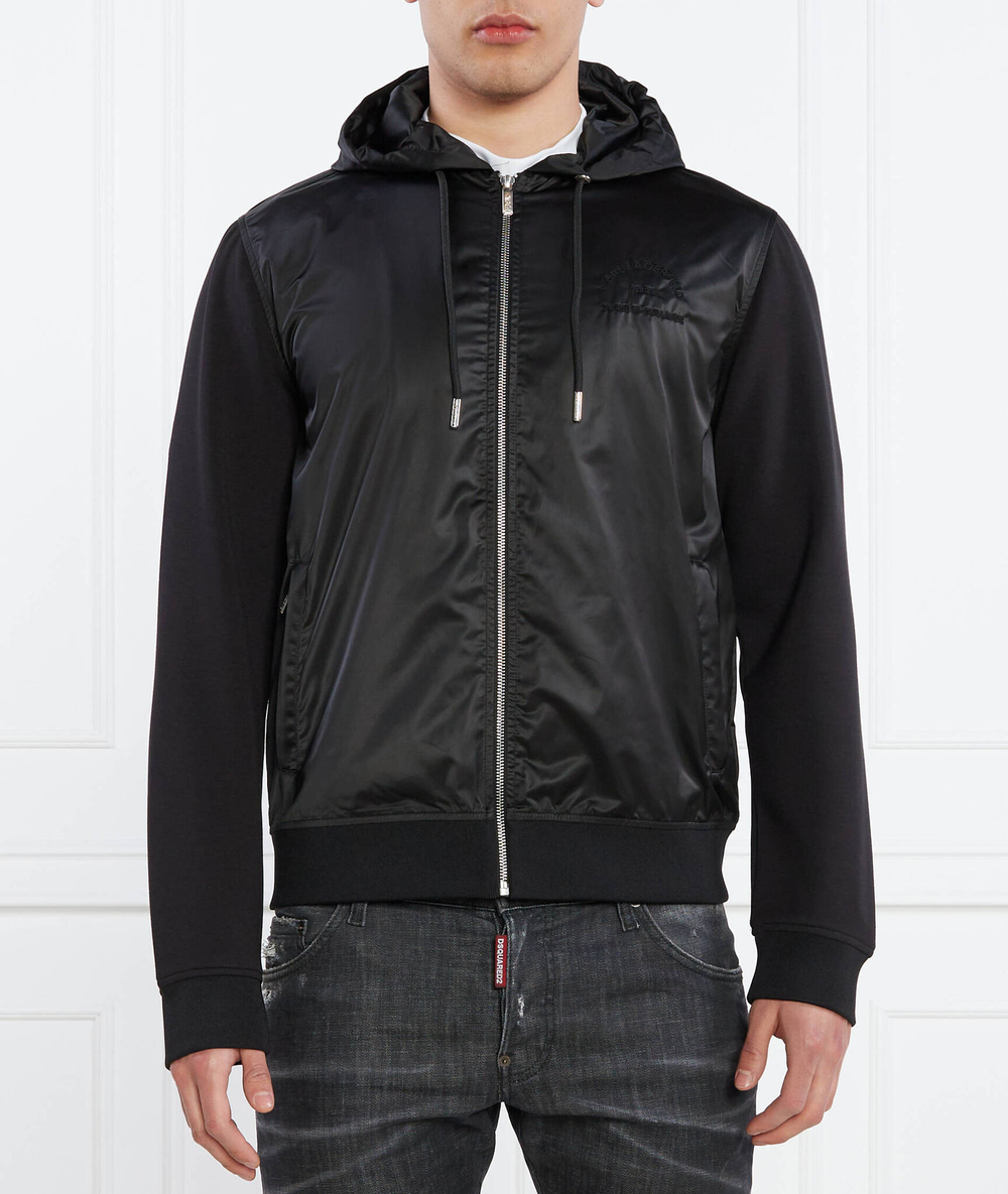 Куртка SWEAT HOODY JACKET Karl Lagerfeld - черный(705033 532550)
