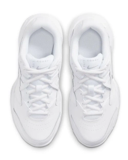 Детские теннисные кроссовки Nike Jr Court Lite 2 - white/metallic silver