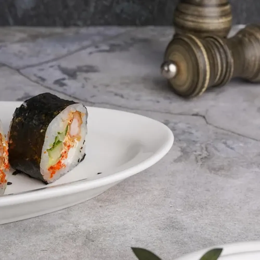 Блюдо овальное 29,5*12 см h2,8 см белое фарфор P.L. Proff Cuisine [6]