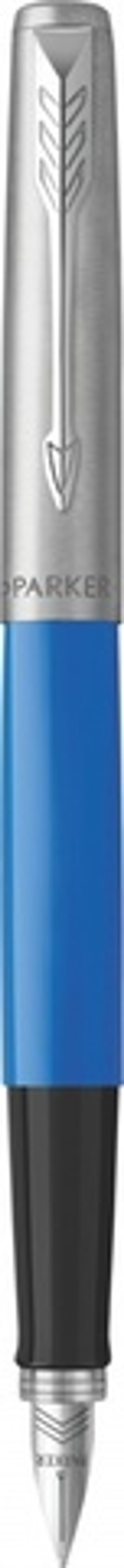 Перьевая ручка Parker Jotter, цвет ORIGINALS BLUE CT, цвет чернил синий/черный, толщина линии M, В БЛИСТЕРЕ