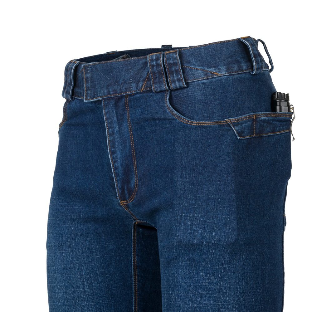 Джинсы Helikon-Tex Covert Tactical Pants-Denim Mid Vintage Worn Blue