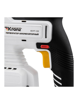 Перфоратор аккумуляторный SDS-plus 2.2Дж 1х4А.ч в кейсе Kranz KR-PT-120