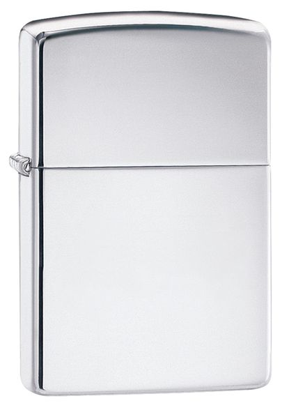 Цена наЗажигалка ZIPPO Classic с покрытием High Polish Chrome, латунь/сталь, серебристая, 36x12x56 мм
