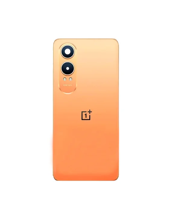 Задняя крышка для OnePlus Nord CE 4 Lite оранжевая (Ultra Orange) со стеклом камеры