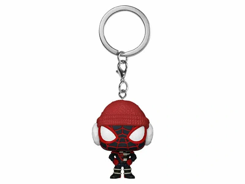Брелок Funko Pocket POP! Marvel Games Miles Morales Miles Morales (Winter Suit) 77449