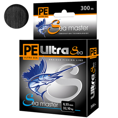 Плетеный шнур для рыбалки PE ULTRA SEA MASTER 0,40mm 300m
