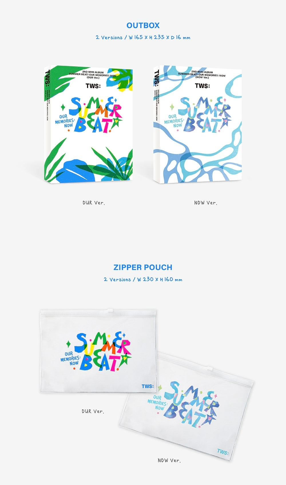 Альбом TWS - 2nd Mini Album [SUMMER BEAT!]