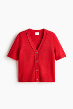 Кардиган с короткими рукавами - H&M