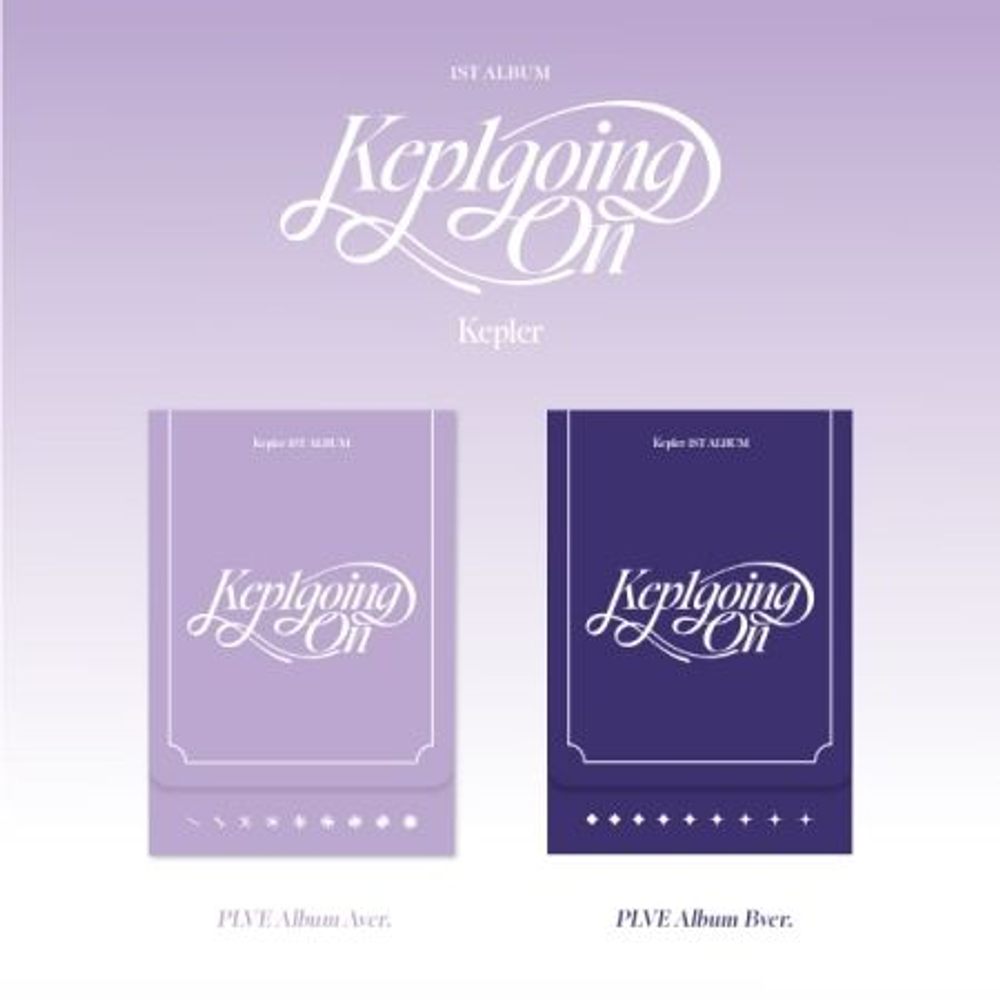 Альбом KEP1ER - KEP1GOING ON 1st Album PLVE 2 Version SET