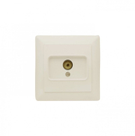 Розетка интернетная RJ-45 cat5e ProfiTec Optima белая