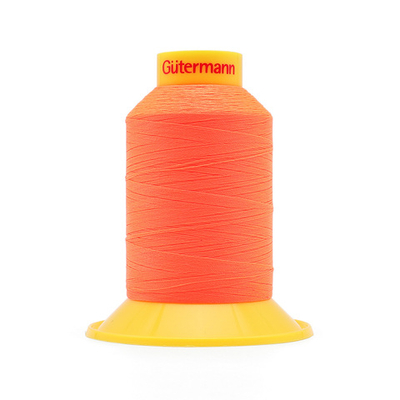 Нитка эластичная Gutermann Maraflex 120 (1500 метров), 1 кат. | 3871 неоновый оранжевый