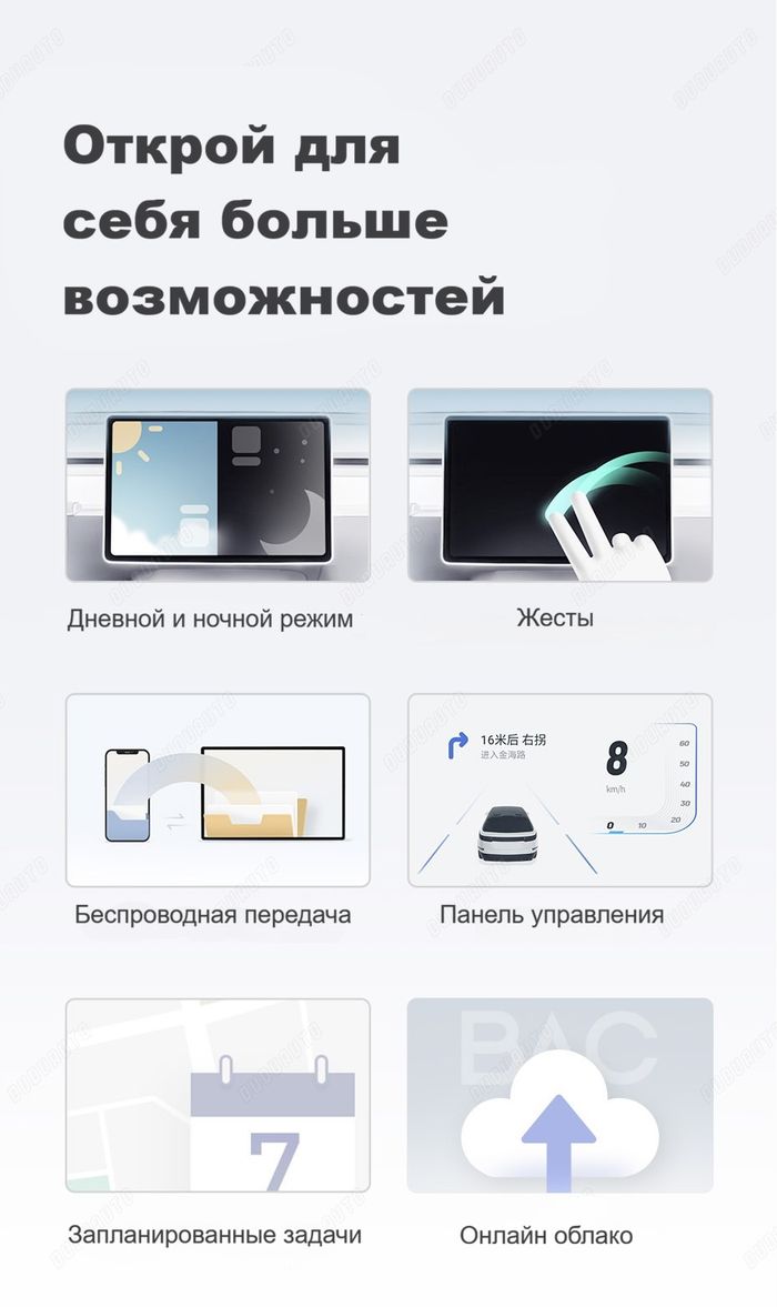 Мультимедиа блок с навигацией для Chery Tiggo 2020+, Omoda C5, S5 со штатным USB CarPlay - Kuberg DUDU на Android 13, Быстрая, SIM-слот