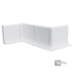 ALUMINIUM Фурнитура к плинтусу Al 13 - 2160 (окончание левое+правое) 60мм