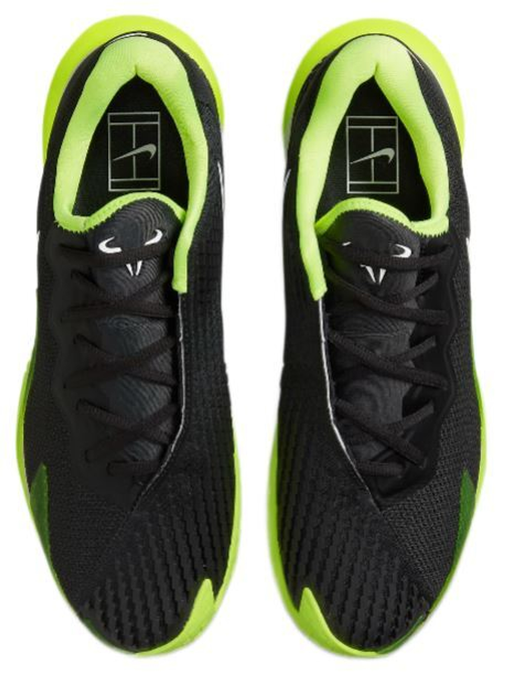 Мужские кроссовки теннисные Nike Zoom Vapor Cage 4 Rafa - off noir/white/volt