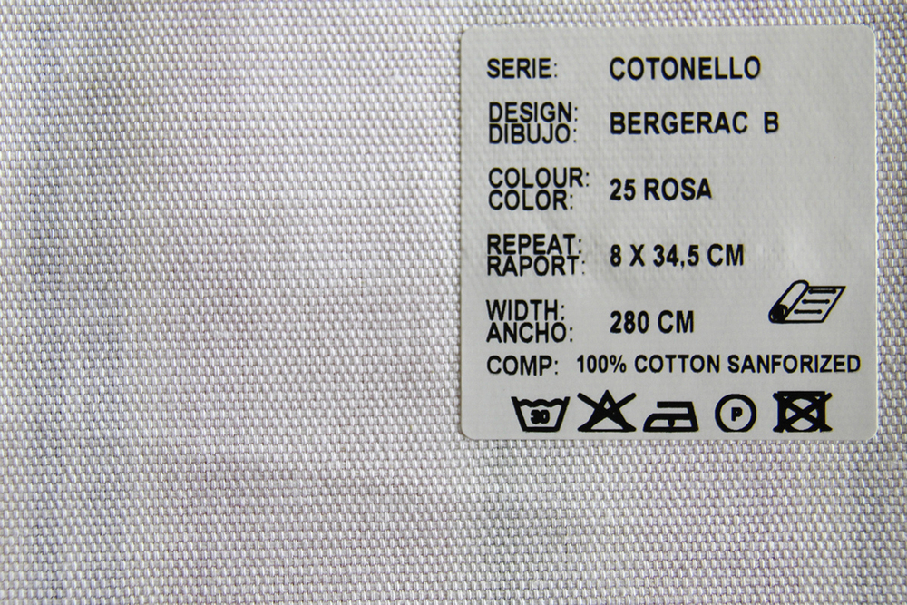 Рогожка Cotonelo Bergerac (Котонело Бержерак) B 25 rosa