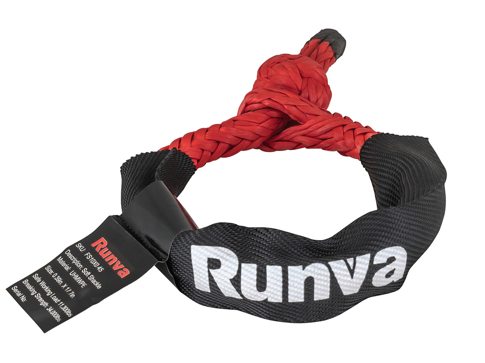 Софт-шакл RUNVA 10 мм x 0,45 м, красный