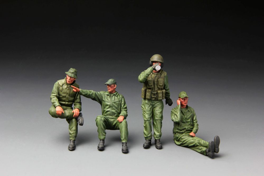 Модель сборная: танкисты, IDF Tank Crew 1/35, Meng HS-002