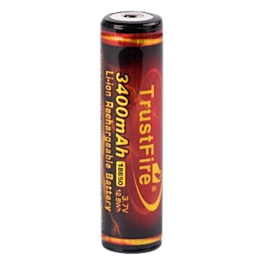 Аккумулятор 18650 Li-Ion 3400mAh TrustFire 3.7V 1шт