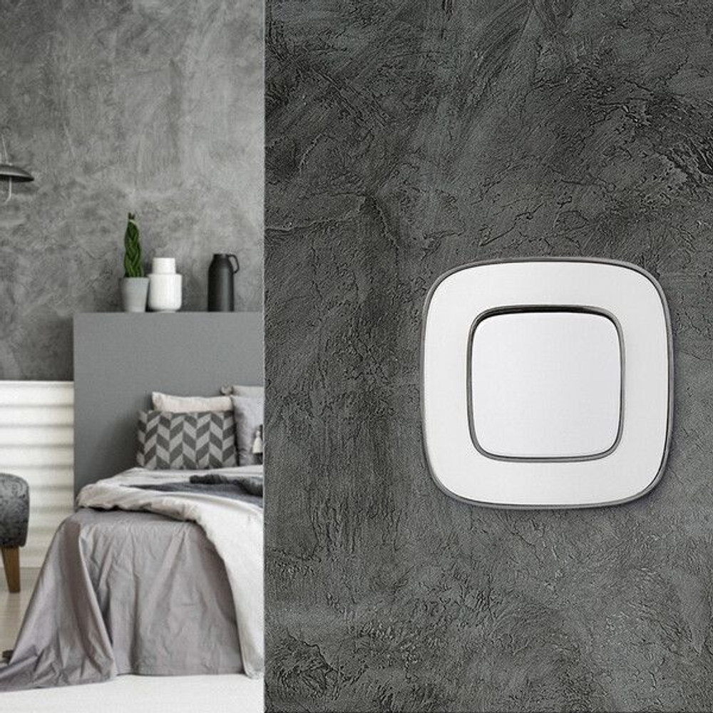 Выключатель 2-кл. Legrand Valena Allure белый 752705