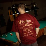 Футболка UNIFORM All in Win Hand, бордовый