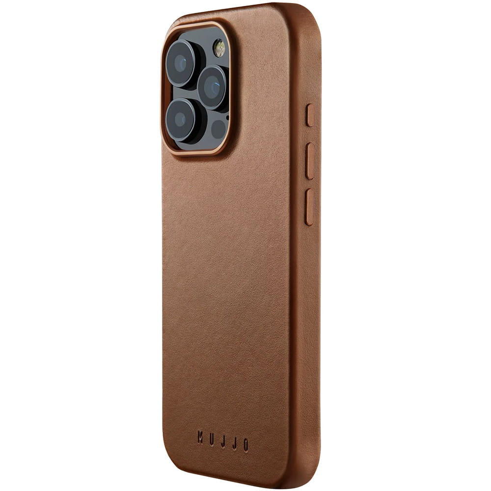 Чехол Mujjo Leather Case Apple iPhone 16 Pro Magsafe (tan)