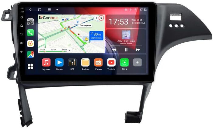 Магнитола для Toyota Prius 30 2009-2015 (правый руль, рамка под 10") - Canbox 10-0487 Android 10, SIM-слот