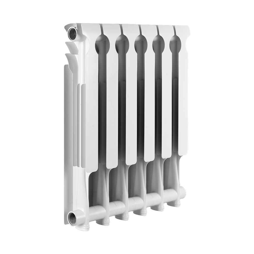 Радиатор алюминиевый SMART Install Easy One 500 (565x78x76мм) 8 секций 1112вт.