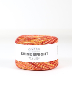 Пряжа O'Yarn SHINE BRIGHT секционная, 500г