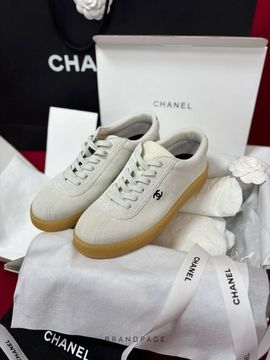 Кеды белые от Chanel BP5-654380