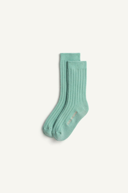 ZARA ДЛИННЫЕ НОСКИ - LIMITED EDITION, СВЕТЛО-ЗЕЛЕНЫЙ