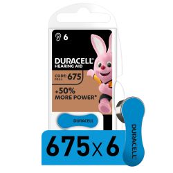 Батарейки Duracell ZA675-6BL | Duracell