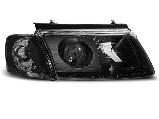 Передние фары BLACK для Volkswagen Passat B5