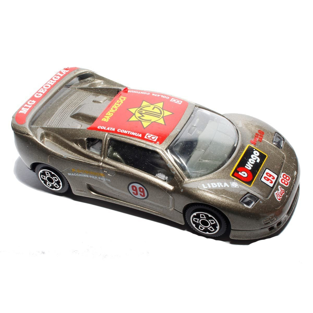 Модель автомобиля MIG Georgia Centenaire. Bburago (Италия) 1995 г. Масштаб 1:43