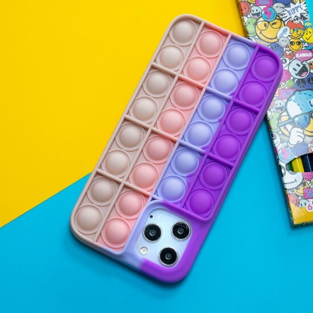 Чехол-антистресс Pop it для iPhone 12 Pro Max, 012637