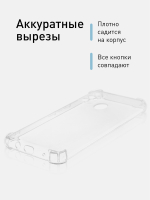 Чехол ROSCO для Tecno Spark 7 оптом (арт. TCN-S7-HARD-TPU-TRANSPARENT)