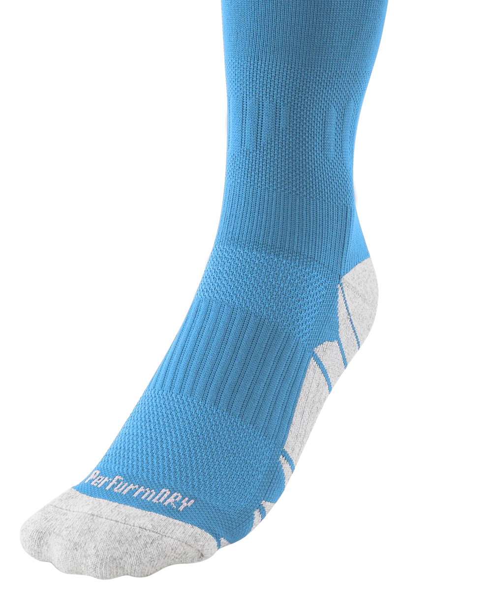 Гетры футбольные Match Socks, голубой