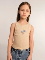 Топ NEZABUDKA CHILD, бежевый