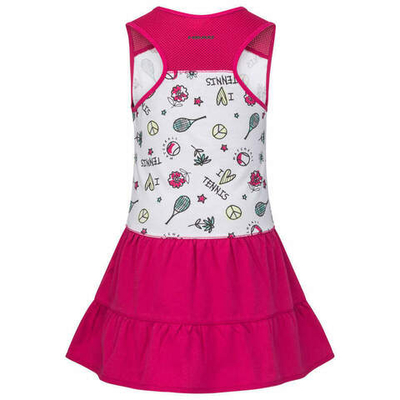 Платье для девочки теннисное Head Tennis Dress - mulberry