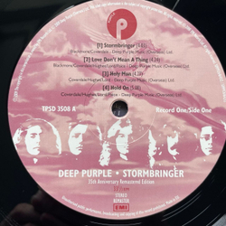Винтажная виниловая пластинка LP Deep Purple Stormbringer (Англия 2009)