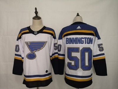 Хоккейное NHL джерси Джордана Биннингтона- St. Louis Blues