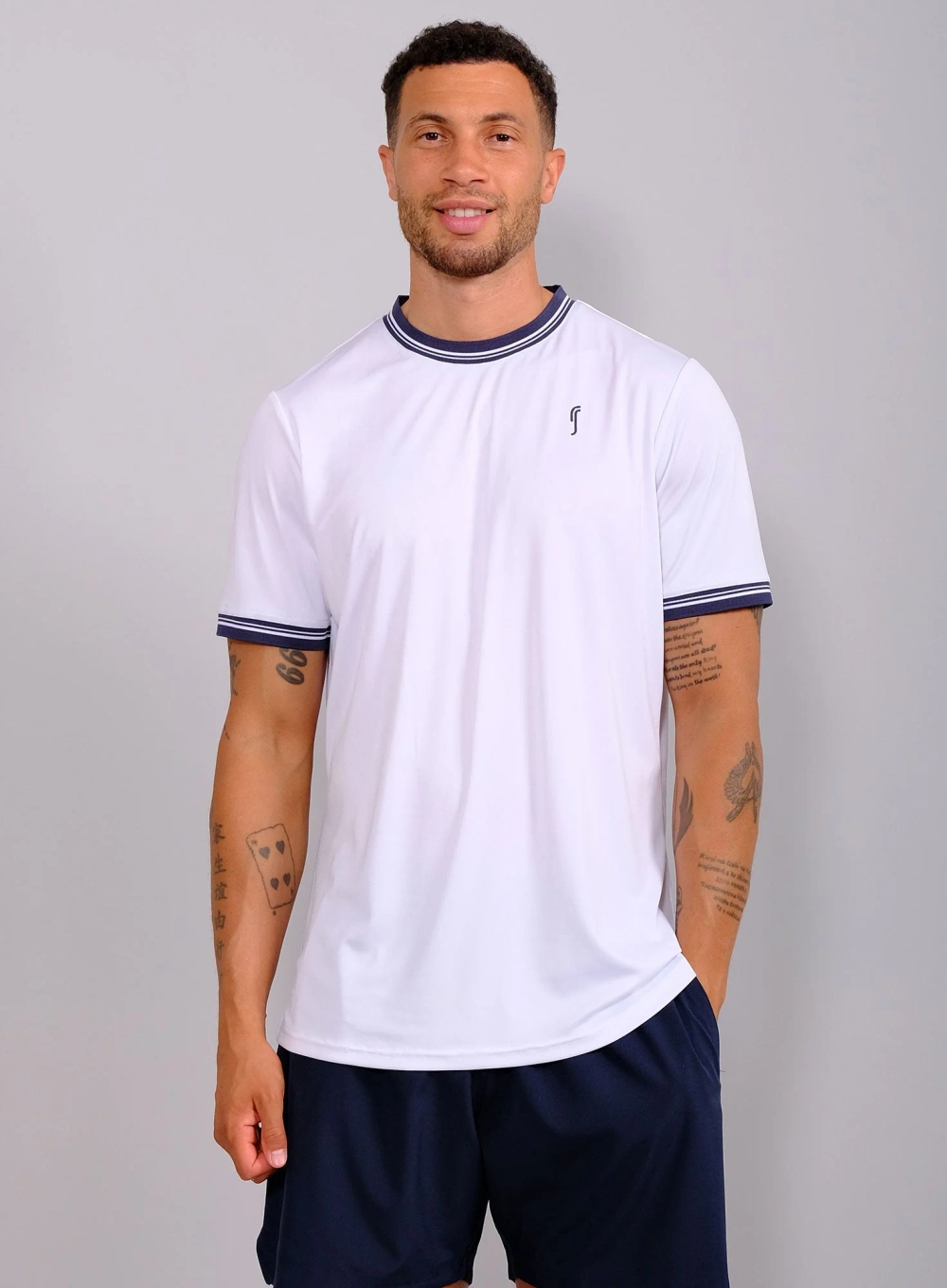 Мужская теннисная футболка RS Performance Tee - Crew Neck REC (252M015-002)