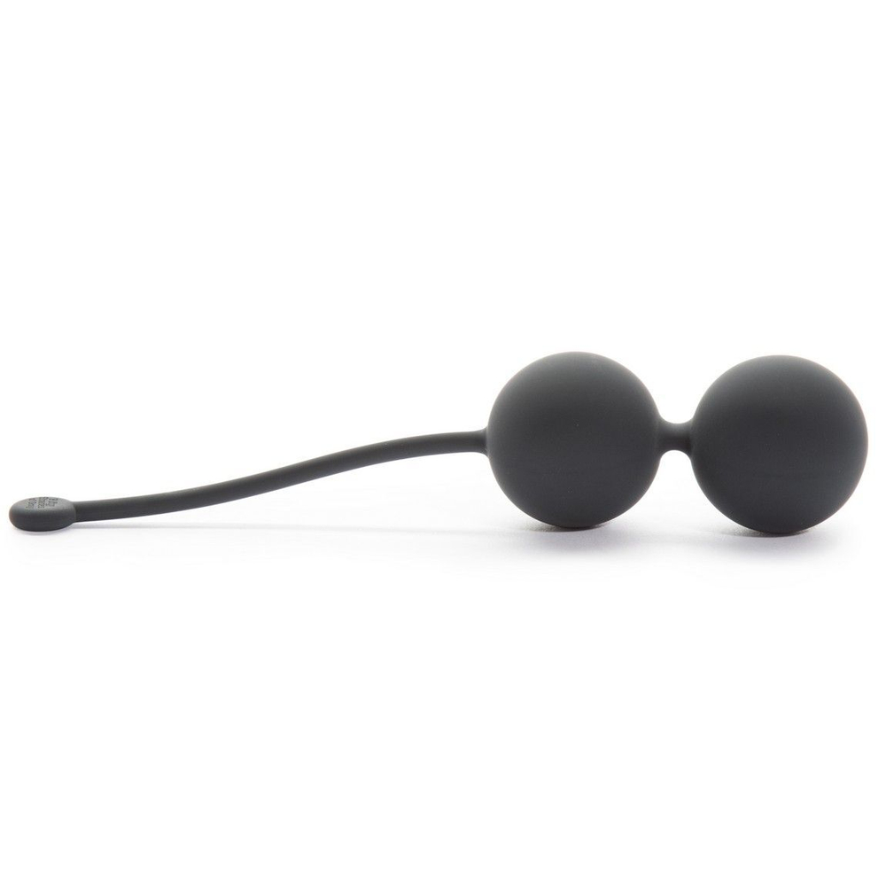 Вагинальные шарики Tighten and Tense Silicone Jiggle Balls (Цвет: серый)