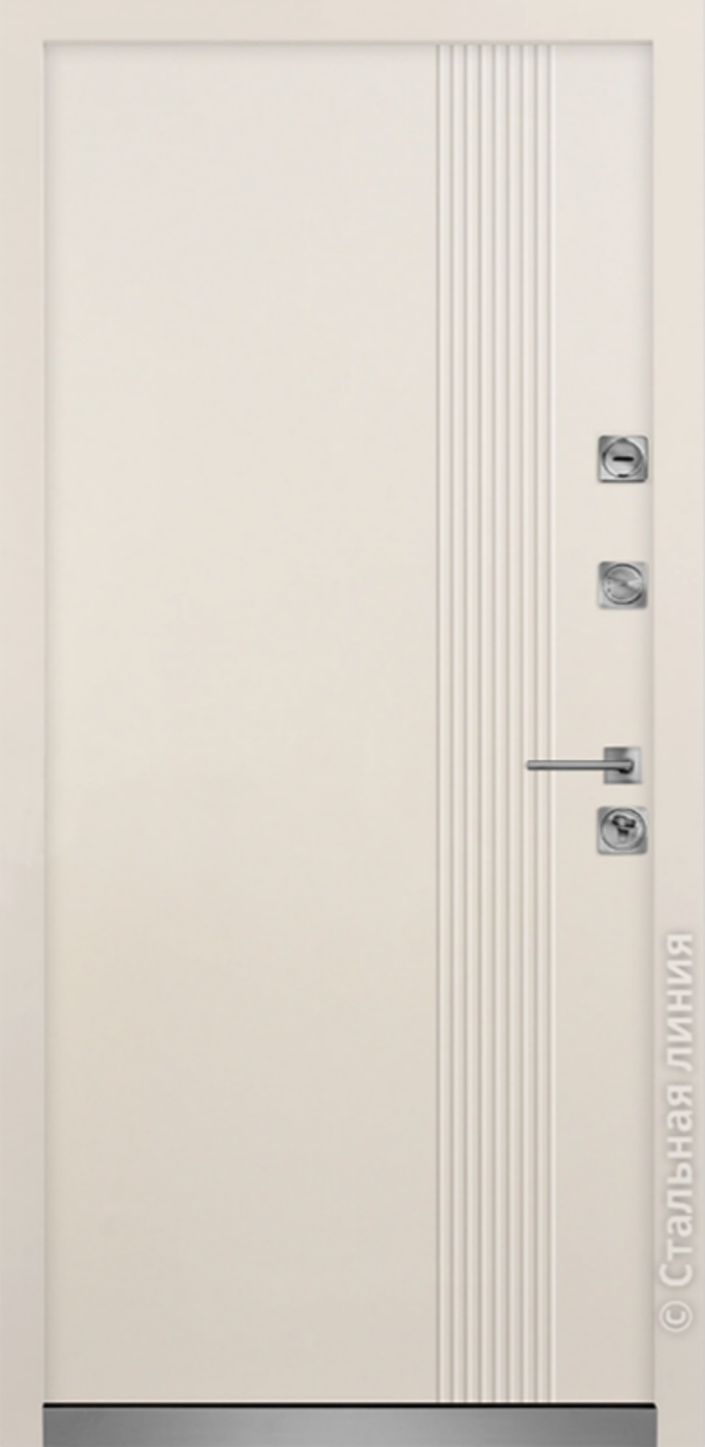 Верена (Антрацит RAL 7016/Слоновая кость RAL 9001) Verena