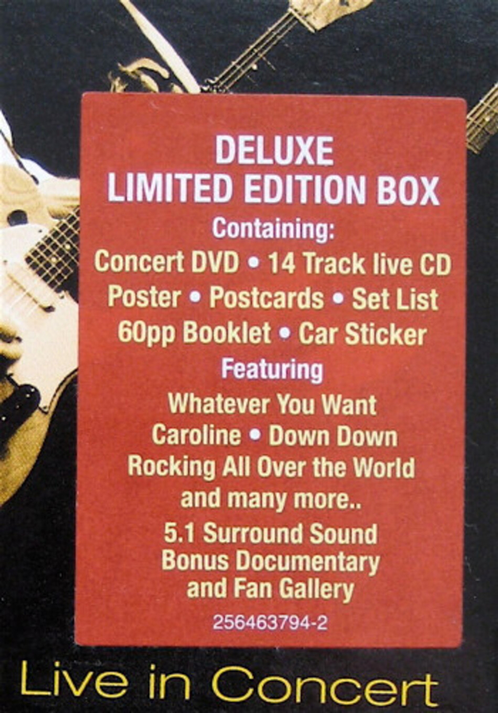 Status Quo / Just Doin' It! Live (Limited Edition)(DVD+CD)